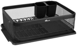 Horecano - Метален стелаж / сушилник за чинии 43x32xh14, 5см MATT BLACK HOME-(KM009A) (0185157)