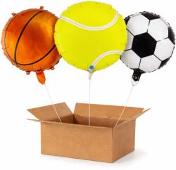 Balloons4party Set 3 baloane heliu mingi sport 45 cm