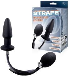  Надуваем анален плъг с помпа, 11, 4см. - Strafe Inflatable Plug Pump I (NMC0002465)