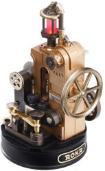 Rokr Puzzle 3D mecanic, din metal si plastic, Telegraf Morse, 60 piese (CGM02)