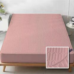 Ralex Pucioasa Protecție de pat matlasată Percale , 140 x 200 , pink