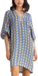 AGGEL Rochie Satin Geometric Printed Mini SS63164KF 1048 royal blue-gold (SS63164KF 1048 royal blue-gold)