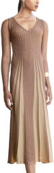 AGGEL Rochie Lurex Two-Tone Midi SS63118K 1031 mocca (SS63118K 1031 mocca)