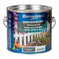 Dunaplaszt - kerítésfesték antracit - 2, 5l