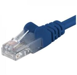 PremiumCord Patchcord UTP RJ45-RJ45 Categoria 5e 3m, albastru, cupru integral, 26AWG (UTP-5E-3-BL) - pcforge