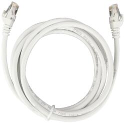 Spacer Cablu Cablu Patch cord UTP SPACER Cat6, cupru-aluminiu, 2 m, alb (SPPC-UTP-CAT6-2M)