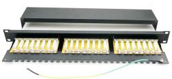 Emtex Patch panel Emtex PBPP33 24 porturi FTP Cat5e 1U Krone 110 (PBPP33)