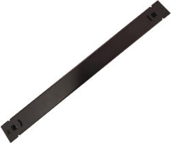 Spacer Panou gestionare cabluri SPACER, tip masca orizontala blank, 19 inch, 1U, 0.8mm, negru (SPCM-1UF-BK-02)