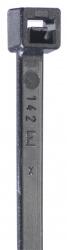 ELEMATIC Brida plastic 3-5 x 140 negru UV Elematic 100 buc (5309/C UV)