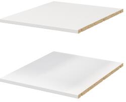 GOODHOME Pachet 2 rafturi, alb, 50 x 58 cm GoodHome Atomia Raft