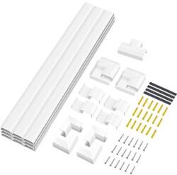 LogiLink Set canal cablu Logilink KAB0110 67 piese alb (KAB0110)