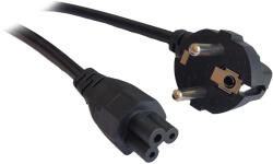 Spacer Cablu alimentare Spacer notebook C5 10A 3 m negru (SPPW-SCHK-C5-10A-3.0)