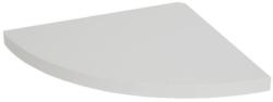GOODHOME Polita GOODHOME Rigga, melamina, 25 x 25 x 2 cm, argintiu Raft