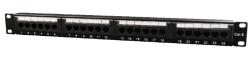 Gembird Patch panel Gembird NPP-C624CM-001 Cat6 24 porturi 1U management cabluri (NPP-C624CM-001)