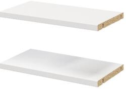 GOODHOME Pachet 2 rafturi, albe, 37 x 20 cm GoodHome Atomia Raft