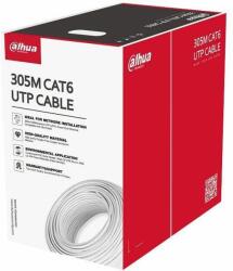 Dahua Cablu UTP CAT6 Dahua DH-PFM920I-6UN-C 305 m cupru CPR Eca (DH-PFM920I-6UN-C)