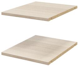 GOODHOME Pachet 2 rafturi, stejar, 37 x 45 cm GoodHome Atomia Raft