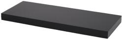 GOODHOME Polita GOODHOME Cusko, melamina, 23.5 x 60 x 3.8 cm, negru Raft