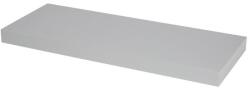 GOODHOME Polita GOODHOME Cusko, melamina, 60 x 23.5 x 3.8 cm, argintiu Raft