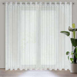 EUROFIRANY Aiden fényáteresztő függöny Fehér 300x250 cm