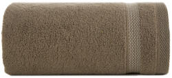 Eurofirany Riki csíkos pamut törölköző Világosbarna 30x50 cm