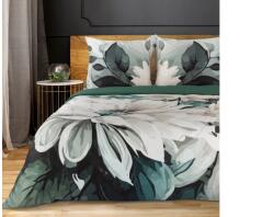 Eurofirany Linda pamut-szatén ágyneműhuzat Sötétzöld 220x200 cm - 70x80 cm 2db