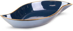 Eurofirany Amora1 kerámia tál Gránátkék 31x17x5 cm
