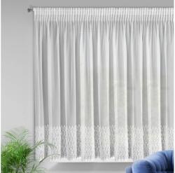 EUROFIRANY Amy fényáteresztő függöny Fehér 300x150 cm