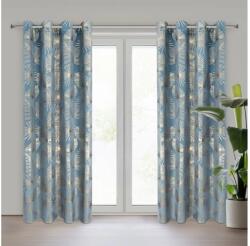 EUROFIRANY Aria bársony sötétítő függöny Kék 135x250 cm