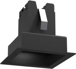 Antigo modern süllyesztett mennyezeti lámpa a-glare fekete ant3038 (3038)