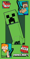 Jerry Fabrics Minecraft Creeper Coming 70x140 cm JFK041598