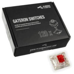 GLORIOUS Billentyűzet kiegészítő Glorious Gateron Red Switch (120db) (GAT-RED)