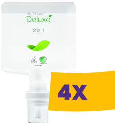 Diversey Soft Care Deluxe 2in1 Környezetbarát, kondicionáló sampon, balzsam és tusfürdő 1, 3L (Karton - 4 db)