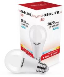 Asalite LED Izzó A65 gömb E27 15W 4000K (1620 lumen) (ASAL0267) - kontaktor