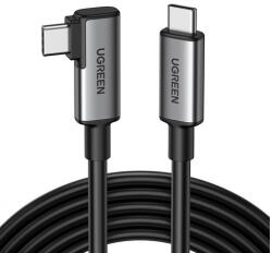 UGREEN US551 USB-C - USB-C kábel, VR, 5 Gbps, 5 m (fekete)