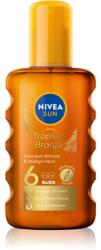 Nivea SUN Tropical Bronze ulei spray pentru bronzare SPF 6 200 ml