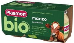 PLASMON Био пюре Plasmon - Говеждо с моркови, 6 м+, 2 х 80 g (1315) - ozone