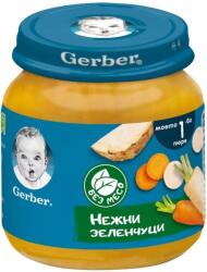 Nestle Зеленчуково пюре Nestlé Gerber - Нежни зеленчуци, 125 g (12500838) - ozone