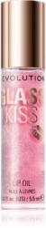 Revolution Beauty Glass Kiss csillogó olaj az ajkakra árnyalat Fairytale Peach 5.5 ml