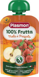 PLASMON Плодова закуска Plasmon - Ябълка с ягода, 100 g (2461) - ozone