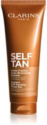 Clarins Self Tan Express Self-Tanning Fresh Gel önbarnító zselé hidratáló hatással 125 ml