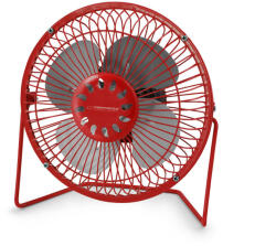 Esperanza Yugo asztali USB ventilátor, 6 col, piros (5901299910795)