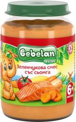 Bebelan Зеленчукова смес със сьомга Bebelan Puree, 190 g (1453) - ozone