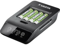 VARTA LCD Smart töltő + 4db AA 2100 mAh akkumulátor (57684101441)