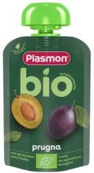 PLASMON Био плодова закуска Plasmon - Пауч със слива, 6 м+, 100 g (0869) - ozone