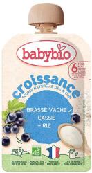 Babybio Био мус от краве мляко Babybio - Касис и ориз, 6 м+, 100 g (3288131541013) - ozone