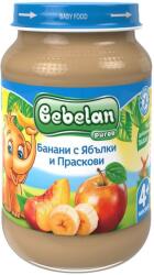 Bebelan Плодово пюре Bebelan Puree - Банани, ябълки и праскови, 190 g (2158) - ozone