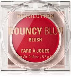 Revolution Bouncy Blur élénkítő arcpirosító árnyalat Coral Blur Burst 5.5 g