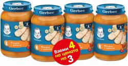 Nestle Пюре Nestle Gerber - Пуешко с домати, 3+1 подарък x 190 g (12456815) - ozone