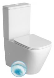 SAPHO IMALA VORTEX RIMLESS monoblokkos WC, alsó/hátsó kifolyású, ülőke nélkül (PC107V)
